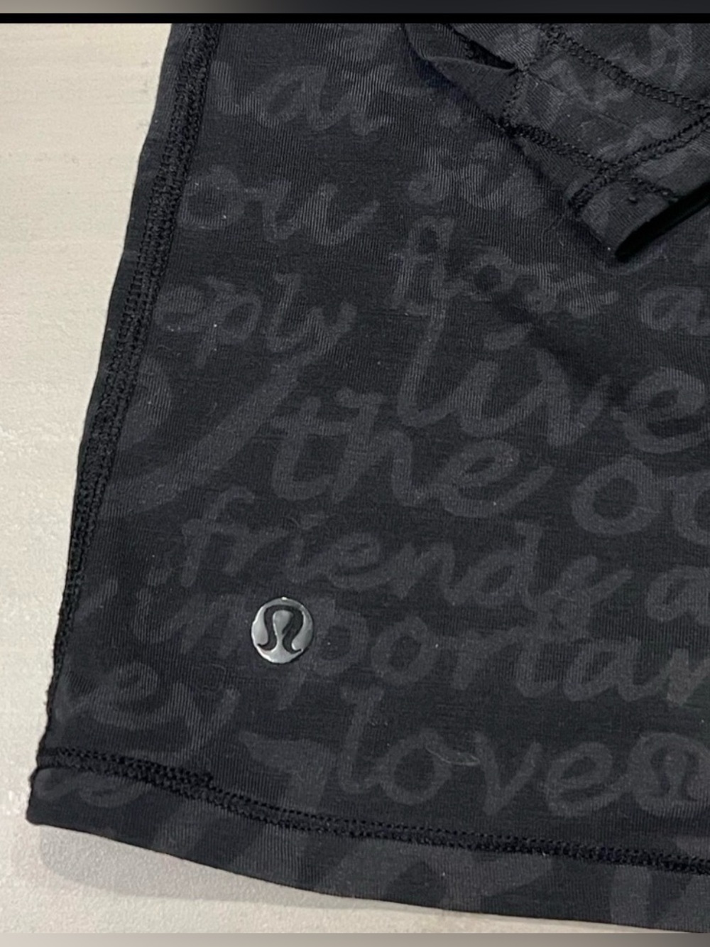 Lululemon Daily Practice See Love Manifesto Burnout Long Sleeve Sz 2 Rare - Picture 5 of 6